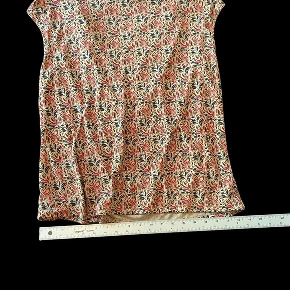 Women’s Charter Club Sleeveless Blouse Top Floral XL - Picture 10 of 12